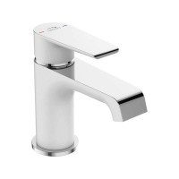 Maišytuvas  praustuvui LARGO 101 W-CH baltas chromas