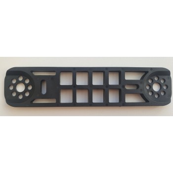 Plokštelė montažinė maišytuvui plast. dviguba 92022 Plokštelė montažinė maišytuvui plast. dviguba 92022