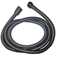 Shower hose 150cm matte black