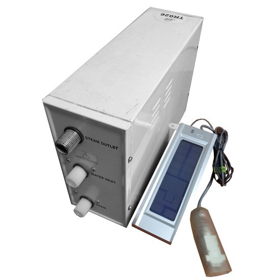 Steam generator with remote control