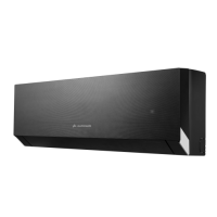 Kondicionieriaus vidinis blokas sieninis Alpicair „TRENDY“ Black AWI-36HRDC1TB