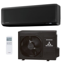 Mitsubishi šilumos siurblys - kondicionierius sieninis SRK35ZT-WFB SRC35ZT-WB