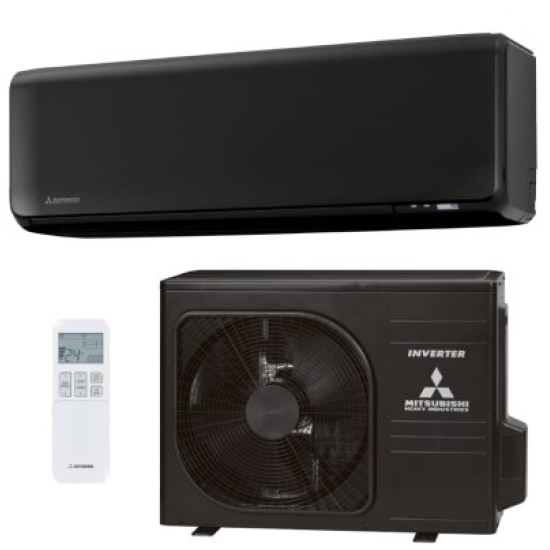 Mitsubishi šilumos siurblys - kondicionierius sieninis SRK35ZT-WFB SRC35ZT-WB