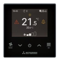 Kondicionieriaus  RC-ES1. laidinis valdymo pultas su Bluetooth®