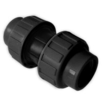 Sujungimas PE 32 juodas