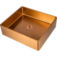 Nerūsējošā tērauda izlietne S4837HYB bronza 1,2 mm