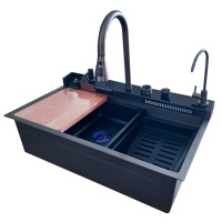 Stainless steel sink 9952 (kitchen sink set)