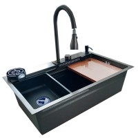 Stainless steel sink 9953 (kitchen sink set)