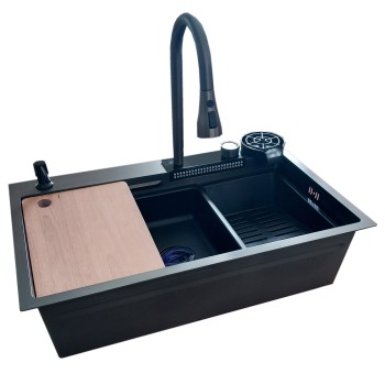 Nerūsējošā tērauda izlietne 9954 (virtuves izlietņu komplekts)