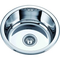 Раковина из нержавеющей стали D4040TR с сифоном