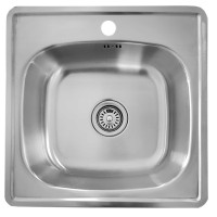 Мойка из нержавеющей стали D4848P SATIN с сифоном