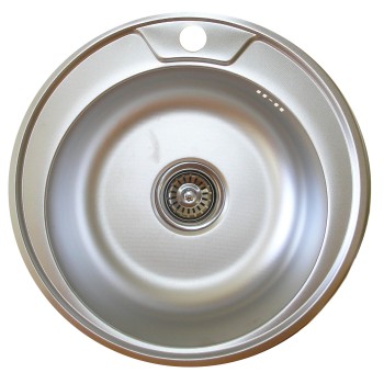 Раковина из нержавеющей стали D4949UA 490x490x0.6 DEKOR Раковина из нержавеющей стали D4949UA 490x490x0.6 DEKOR