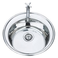 Раковина из нержавеющей стали D5151UA 510x510x0.8