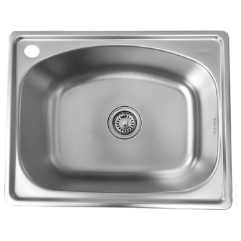 Nerūdijančio plieno plautuvė D5544P su sifonu Nerūdijančio plieno plautuvė D5544P su sifonu