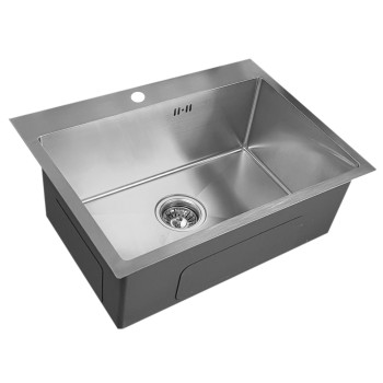 Раковина из нержавеющей стали D6045H SATIN с сифоном Раковина из нержавеющей стали D6045H SATIN с сифоном