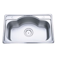 Nerūdijančio plieno plautuvė D7044P 700x440 0.8matt