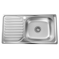 Мойка из нержавеющей стали D7642P с сифоном