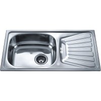 Мойка из нержавеющей стали D7843C с сифоном