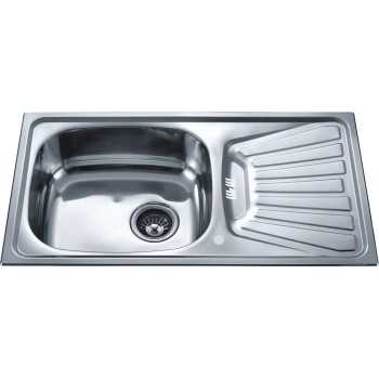 Nerūdijančio plieno plautuvė D7843C su sifonu Nerūdijančio plieno plautuvė D7843C su sifonu