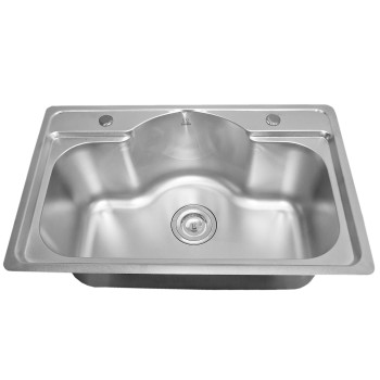 Stainless steel sink D8050P 800x500 1.0matt Stainless steel sink D8050P 800x500 1.0matt