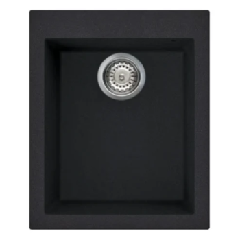 Plautuvė CLIVO 1B black/juoda Plautuvė CLIVO 1B black/juoda