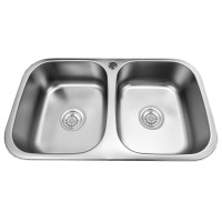 Sink stainless steel S7644T matt 760x440