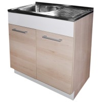 Sink cabinet MD19 buk bialy