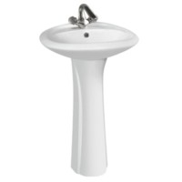 Washbasin with foot 3713