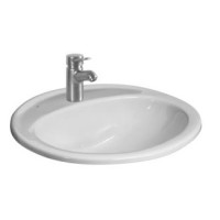 Praustuvas IBON paviršiuje 56x47.5 cm baltas