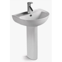 Ceramic washbasin with foot ST3014