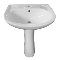 Washbasin with foot T363
