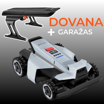 Segway Navimow X420E vejos robotas, 20 arų pilkas Dovana roboto garažas! Segway Navimow X420E vejos robotas, 20 arų pilkas Dovana roboto garažas!