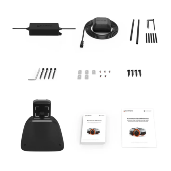  Segway Navimow i208 AWD vejos robotas, 8 arų