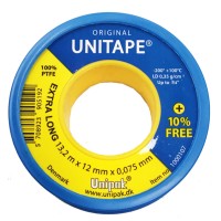 Juostelė sand. tefloninė UNITAPE 13.2mx12mmx0.075mm