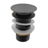 Galvutė sifono juoda 150099