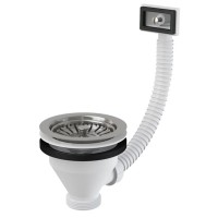 Sifonas AP kriauklei su persipylimu 115mm 6/4