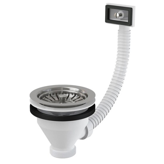 Sifonas AP kriauklei su persipylimu 115mm 6/4