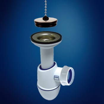 Sifonas kriauklės BM217 su įlietom tarpinėm