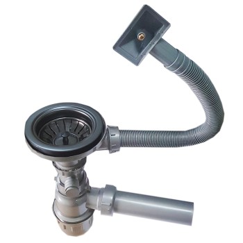 Сифон для раковины C002 черный Сифон для раковины C002 черный