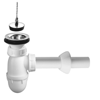 Sifonas praustuvo su kamščiu C2902