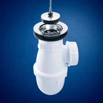 Sifonas praustuvo su kamščiu CL217