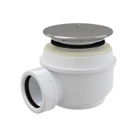Sifonas AP dušo padėklui, chromuotas ventilis, 60mm