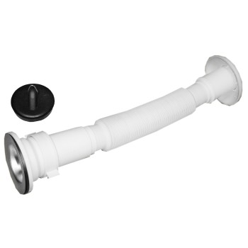 Gofra sifonui HF18 su lėkštute Gofra sifonui HF18 su lėkštute