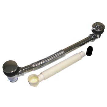 Metalinis vonios sifonas Metalinis vonios sifonas