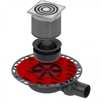 Kompl. trapo TECEdrainpoint S 112 plokščias su membrana kvapo užsklanda