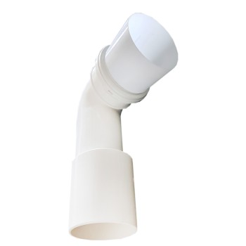 Elbow for WC connection, 100x90 concealed support Elbow for WC connection, 100x90 concealed support