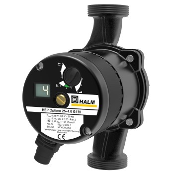 Siurblys S. cirkuliacinis HEP OPTIMO 25-4.0 G 130mm Siurblys S. cirkuliacinis HEP OPTIMO 25-4.0 G 130mm