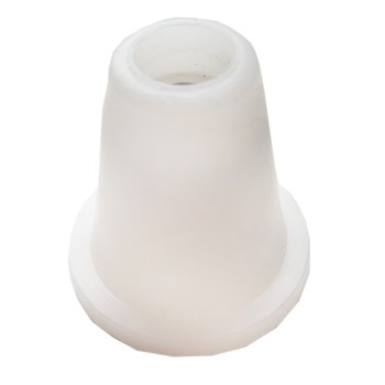 Plastic foot. Plastic foot.