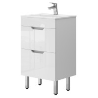Bathroom cabinet with washbasin STEFANIJA ST2-50 white