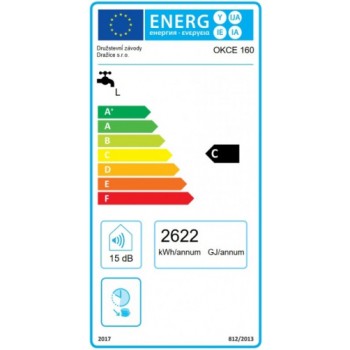 Šidytuvas vandens OKCE 160 Šidytuvas vandens OKCE 160